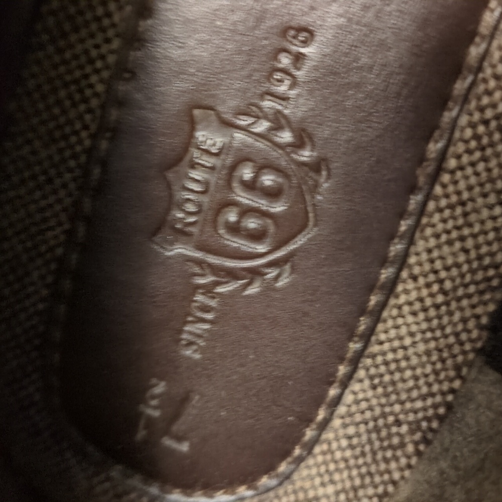 Route 66 Brown Women's Flats - Picture 2 of 4